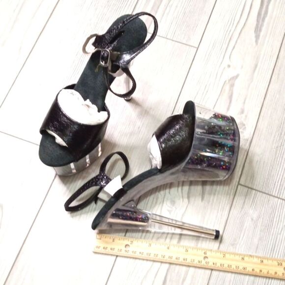 (C-3581) Ellie Shoes Women's 709-zenya Heeled Sandal Sz 7 - Picture 4 of 12